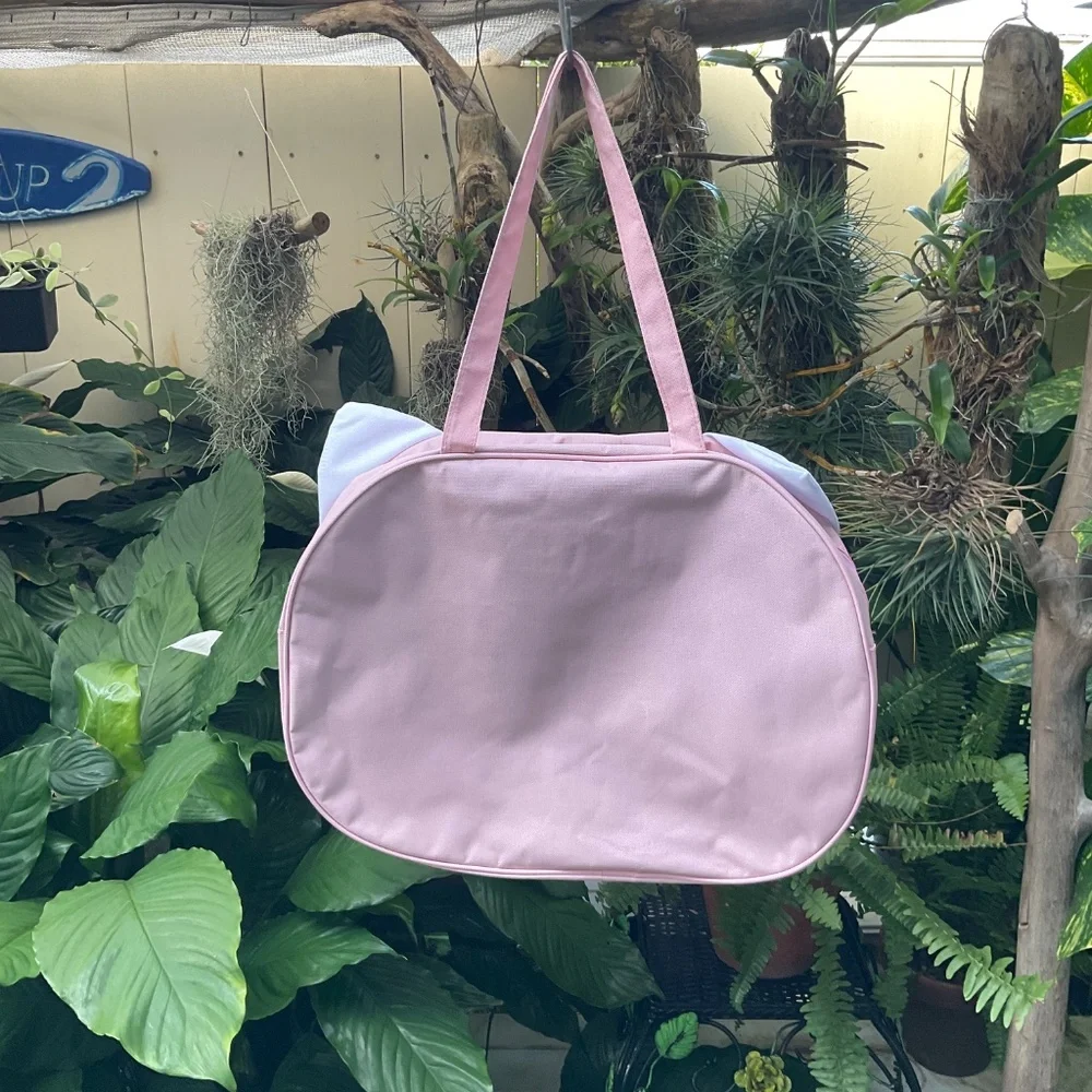 Sanrio Hello Kitty Extra Large Light Pink Vinyl Bag